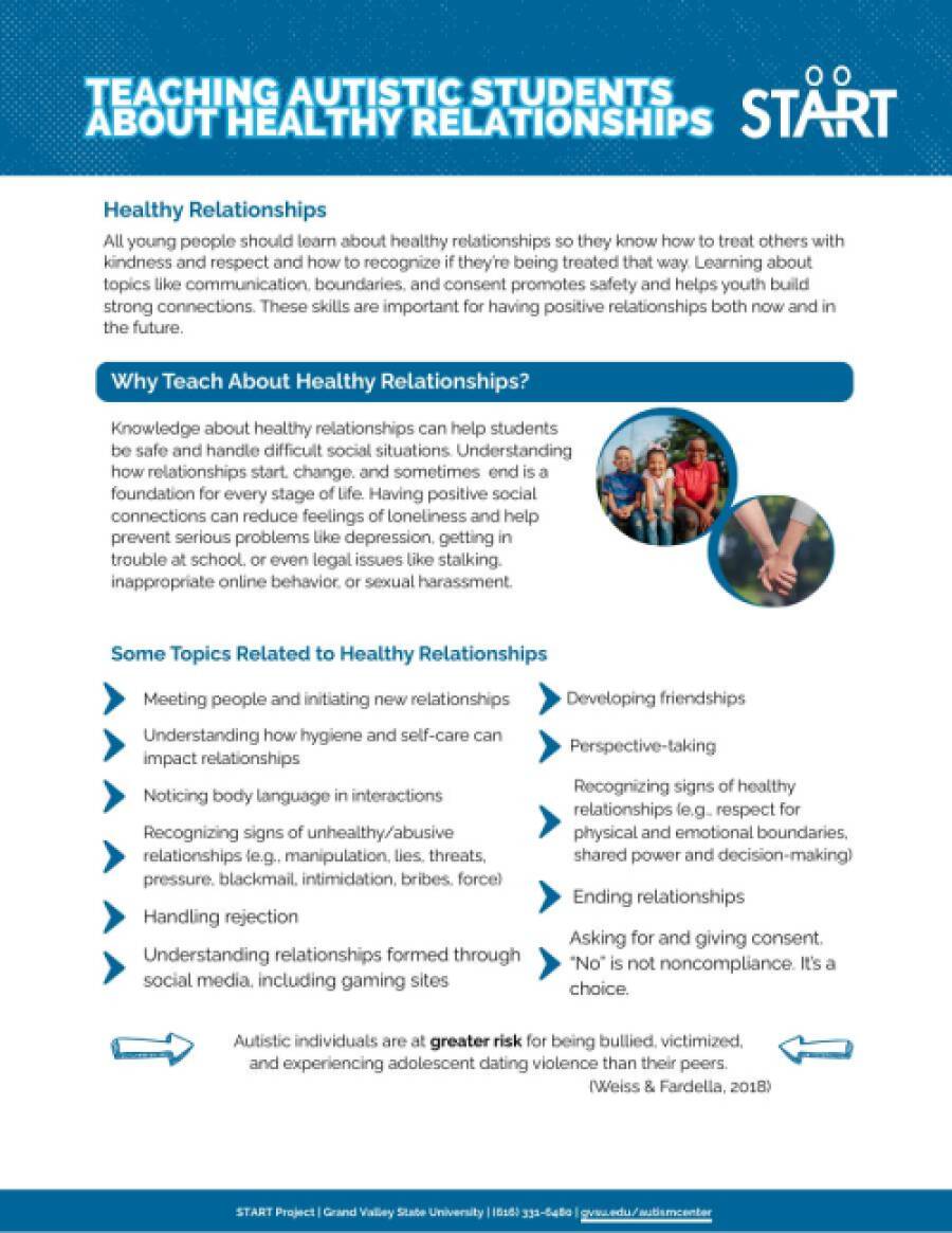 Icon of Teaching Autistic Students About Healthy Relationships